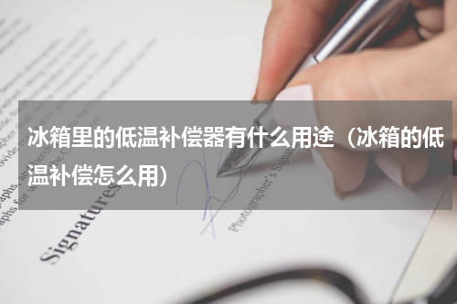 冰箱里的低温补偿器有什么用途（冰箱的低温补偿怎么用）