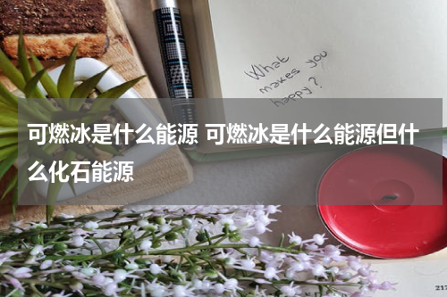 可燃冰是什么能源 可燃冰是什么能源但什么化石能源