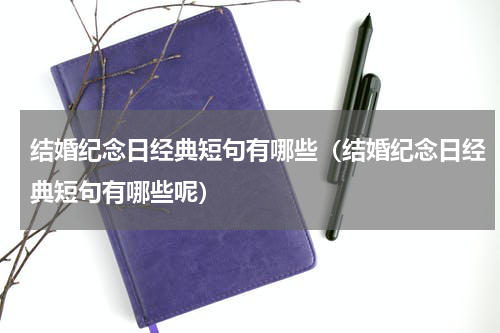 结婚纪念日经典短句有哪些（结婚纪念日经典短句有哪些呢）