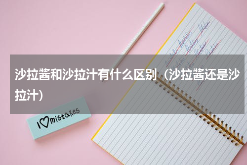 沙拉酱和沙拉汁有什么区别（沙拉酱还是沙拉汁）