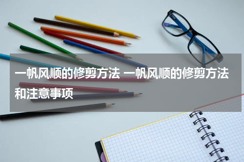 一帆风顺的修剪方法 一帆风顺的修剪方法和注意事项