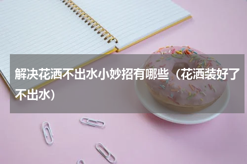 解决花洒不出水小妙招有哪些（花洒装好了不出水）