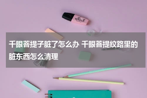 千眼菩提子脏了怎么办 千眼菩提纹路里的脏东西怎么清理