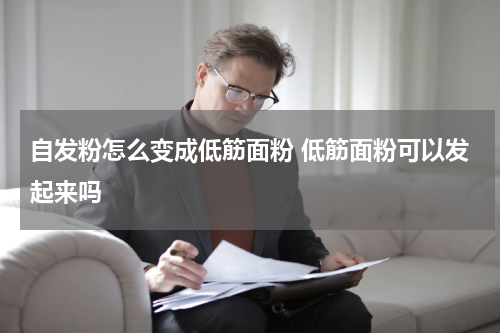 自发粉怎么变成低筋面粉 低筋面粉可以发起来吗