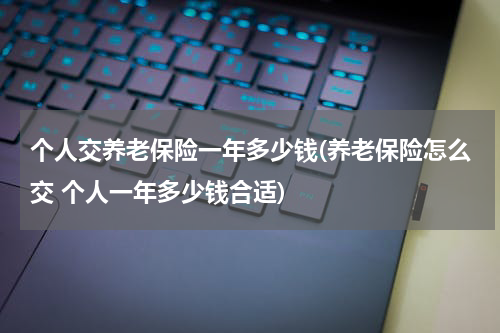 个人交养老保险一年多少钱(养老保险怎么交 个人一年多少钱合适)