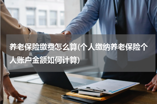 养老保险缴费怎么算(个人缴纳养老保险个人账户金额如何计算)