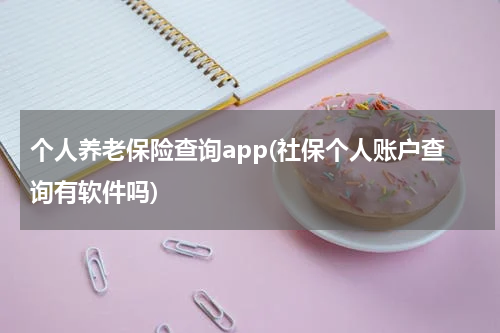 个人养老保险查询app(社保个人账户查询有软件吗)
