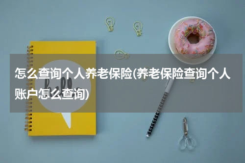怎么查询个人养老保险(养老保险查询个人账户怎么查询)