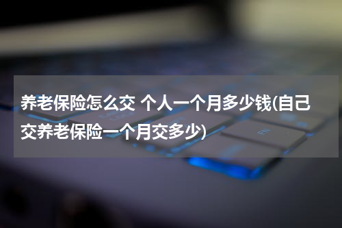 养老保险怎么交 个人一个月多少钱(自己交养老保险一个月交多少)
