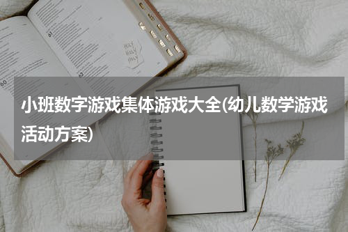 小班数字游戏集体游戏大全(幼儿数学游戏活动方案)